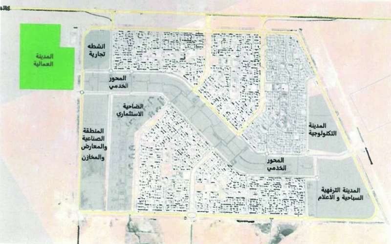 موقع المدينة 