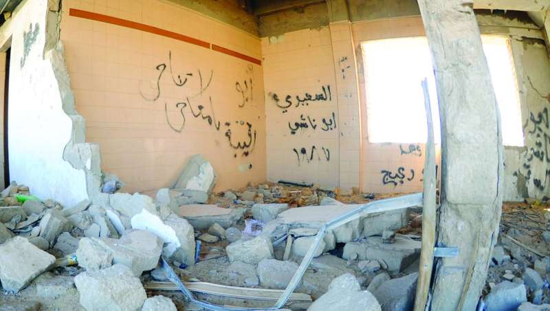 ذكريات المتسكعين على جدران مباني السالمي