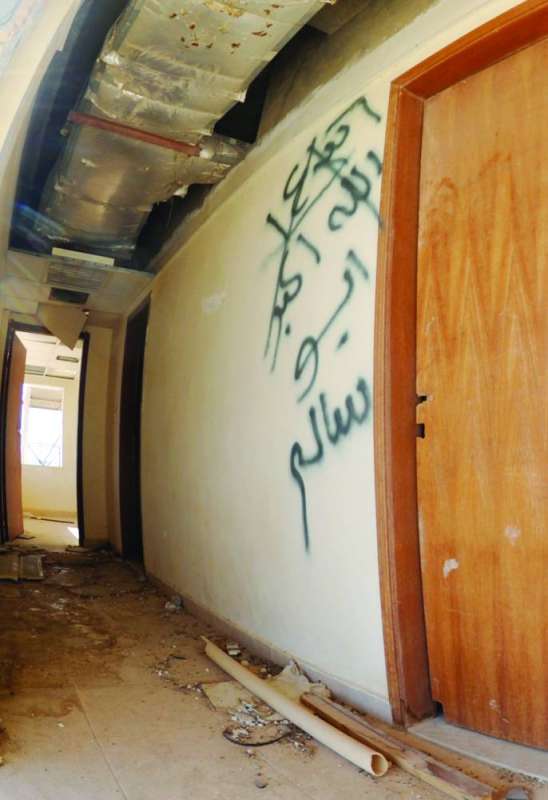 متسكع ترك ذكراه في مبنى المطلاع