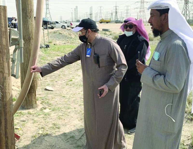 متابعة خلال قطع التيار الكهربائي عن المصنع