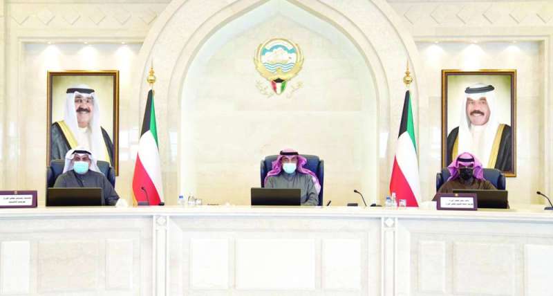 الخالد مترئساً اجتماع مجلس الوزراء