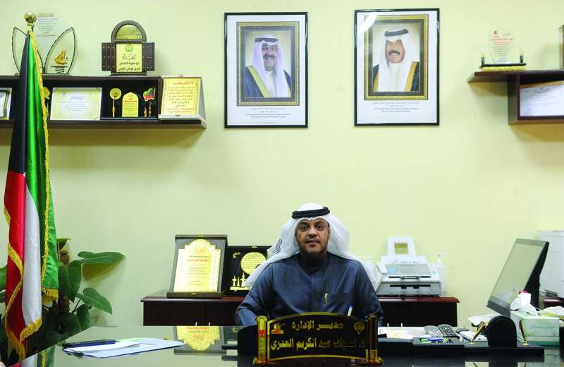 نواف العنزي (تصوير سعود سالم)