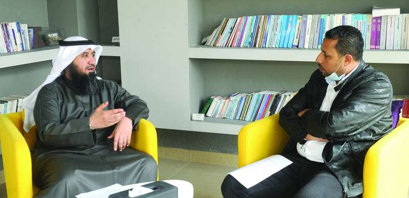 العتل متحدثاً للزميل علي العلاس