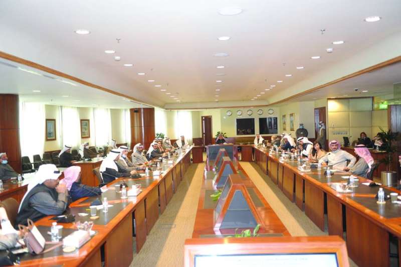 محمد الصقر مترئساً الاجتماع