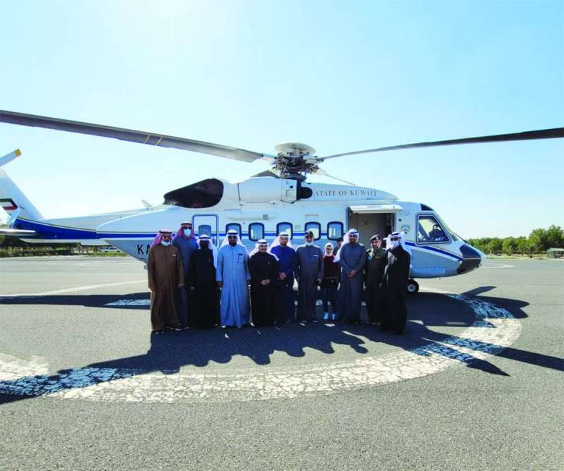 الشيخ محمد اليوسف مع أعضاء المجلس البلدي