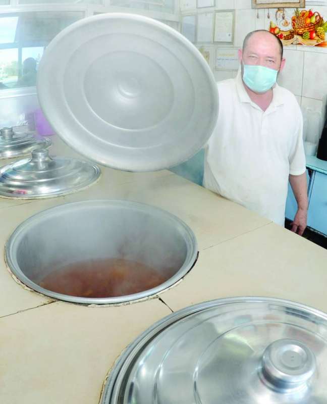 النخي والباجيلا جاهزان للأكل