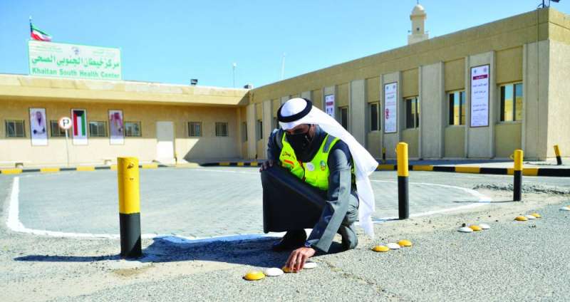 الهملان يشارك في وضع الارشادات المرورية