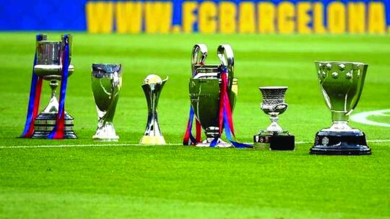 ... وسداسية برشلونة