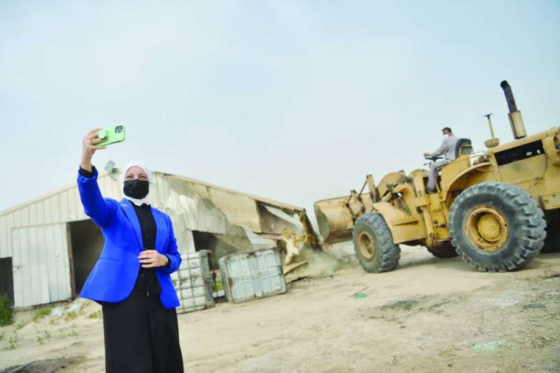 سيلفي للمهندسة مها البغلي