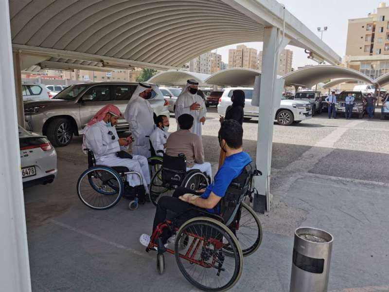 جانب من الوقفة 