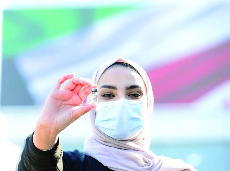 استمرار استخدام لقاح «أسترازينيكا - أكسفورد» في الكويت (تصوير أسعد عبدالله)
