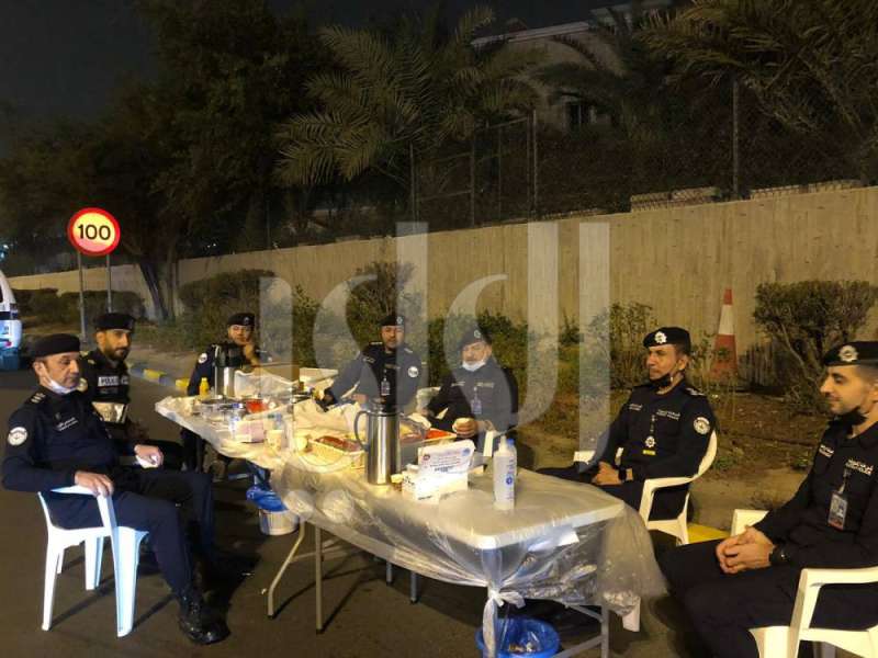  اللواء الصايغ خلال الجولة