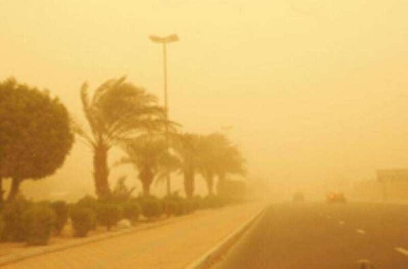 العاصفة الترابية