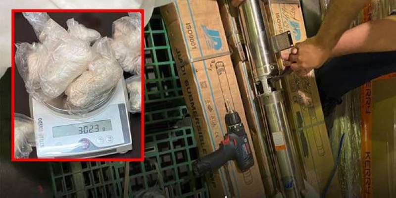 جانب من المضبوطات