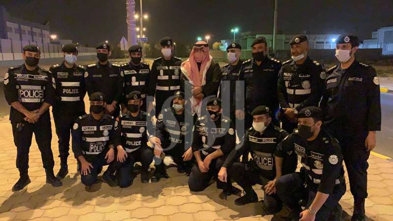 وزير الداخلية خلال الجولة