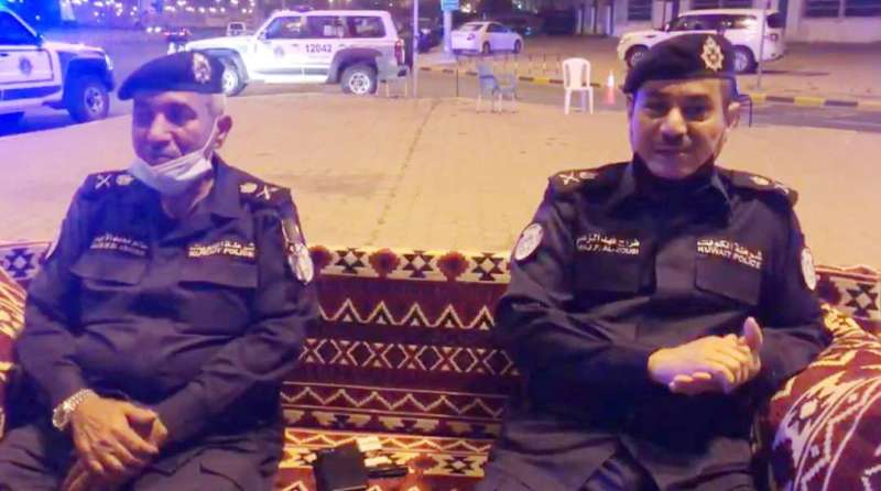 اللواء الزعبي في ملتقى الجهراء