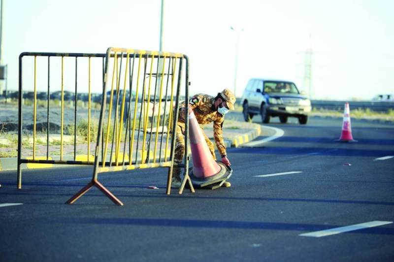 تجهيز نقطة على أحد الدوارات