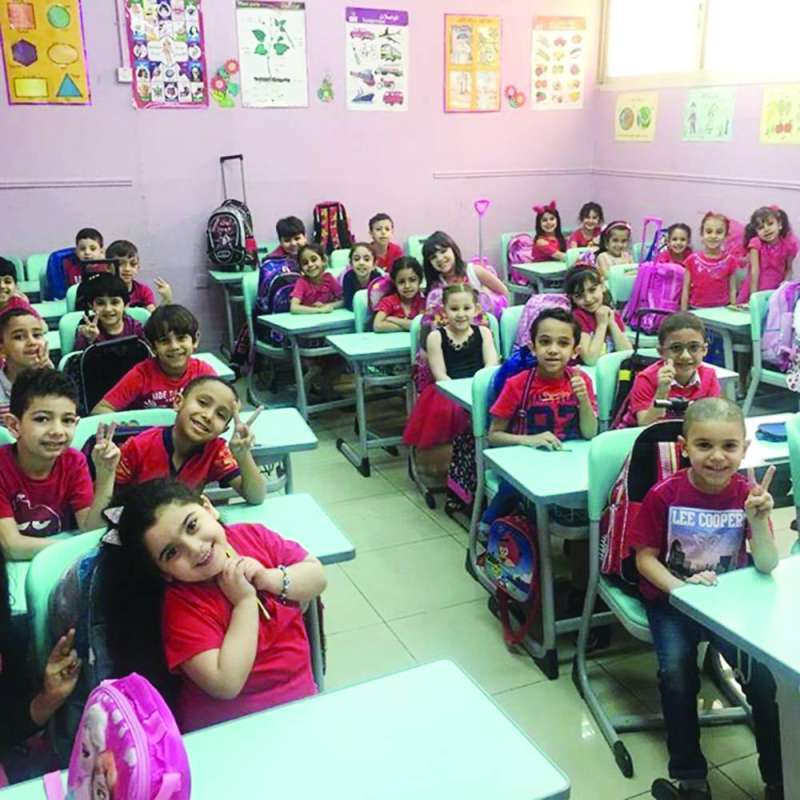 أحد الفصول من مدرسة باكستانية 	(أرشيف)