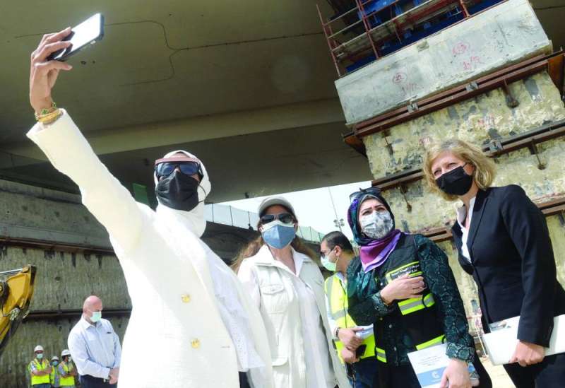 سيلفي من موقع المشروع