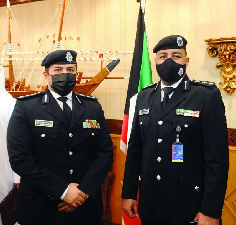 العقيد عبدالإله العبدالسلام والعقيد ناصر بوصليب