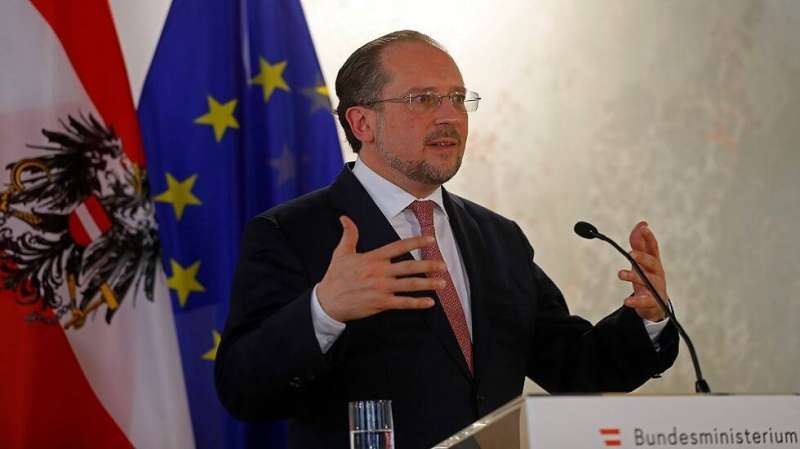 وزير الخارجية النمساوي ألكسندر شالنبرغ 