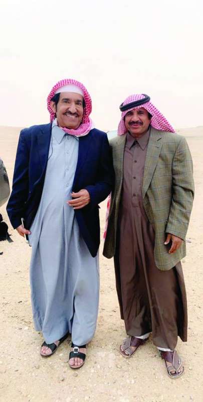 نواف الشمري مع عبدالله السدحان