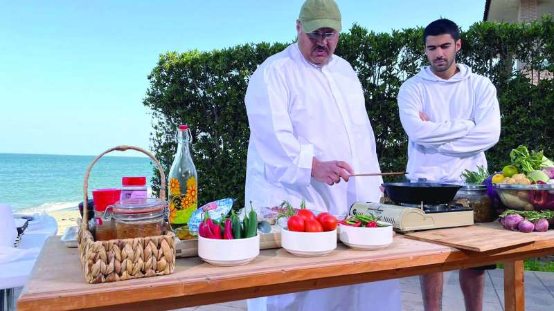 رئيس تحرير «الراي» وليد الجاسم حلّ ضيفاً في إحدى الحلقات