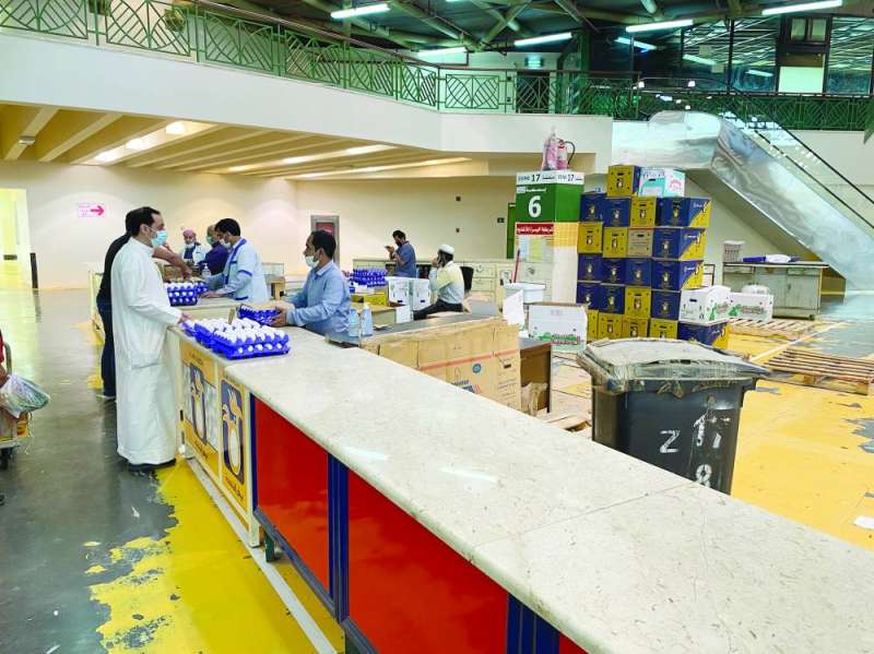 قليل من البيض في فرضة الصليبية أمس