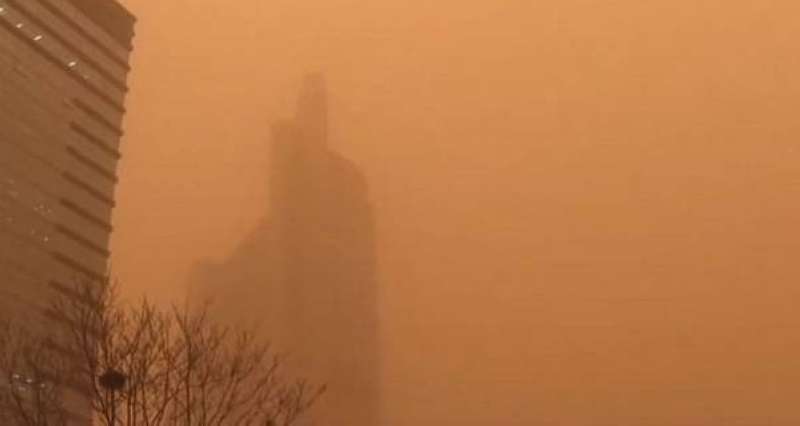 تلوث سماء بكين