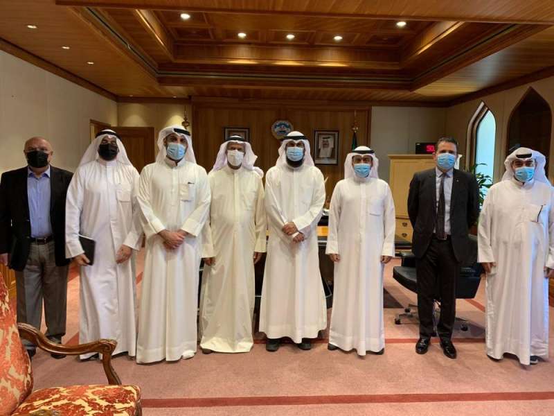 وزير الكهرباء وممثلو اتحاد المكاتب الهندسية