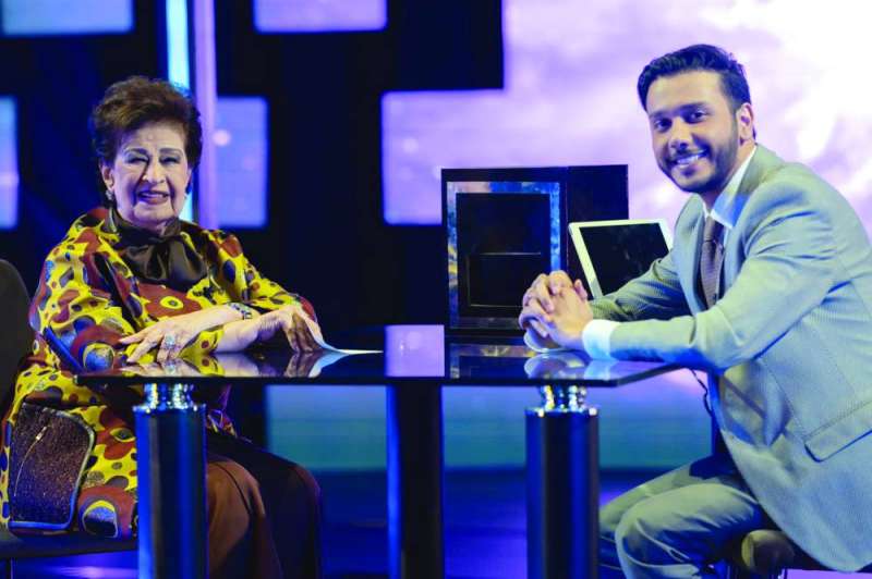 عبدالرحمن الديّن وماما أنيسة في الحلقة