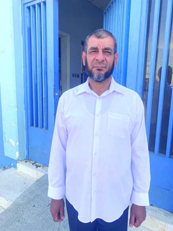 محمد كامل حارس مدرسة سليمان العدساني