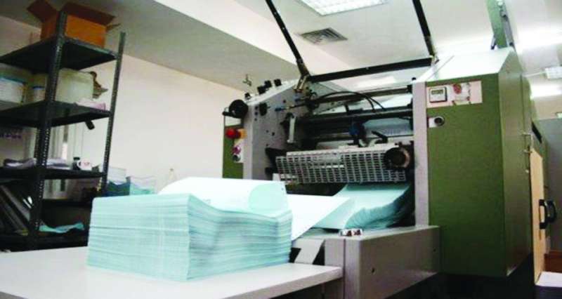 الاختبارات الورقية في عُهدة المطبعة