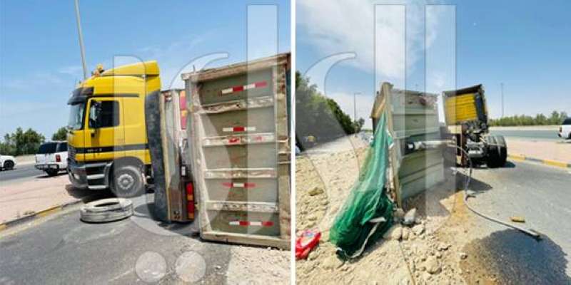 «النساف» مغلقا الطريق