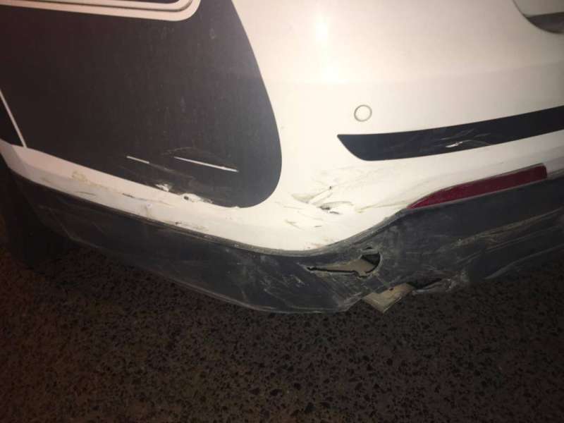 آثار الاصطدام في الدورية