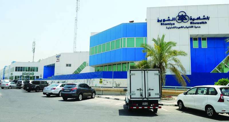 جمعية الشامية والشويخ صاحبة المبادرة بتركيب كاميرات المراقبة 	 (تصوير سعود سالم)