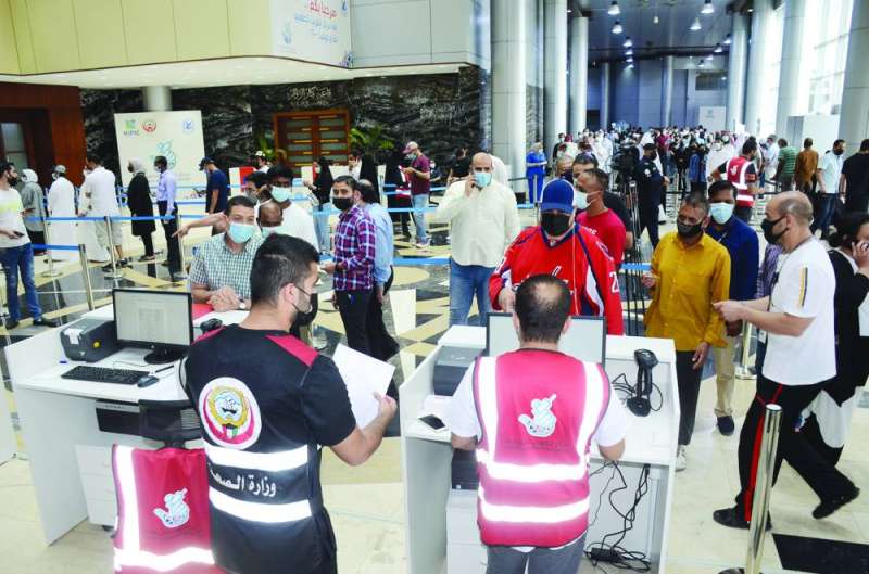 كوادر الصحة تبذل جهودا كبيرة لإنجاز العمل بسرعة قياسية