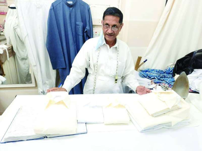 عبدالرشيد محترف «التفصال الكويتي» القديم