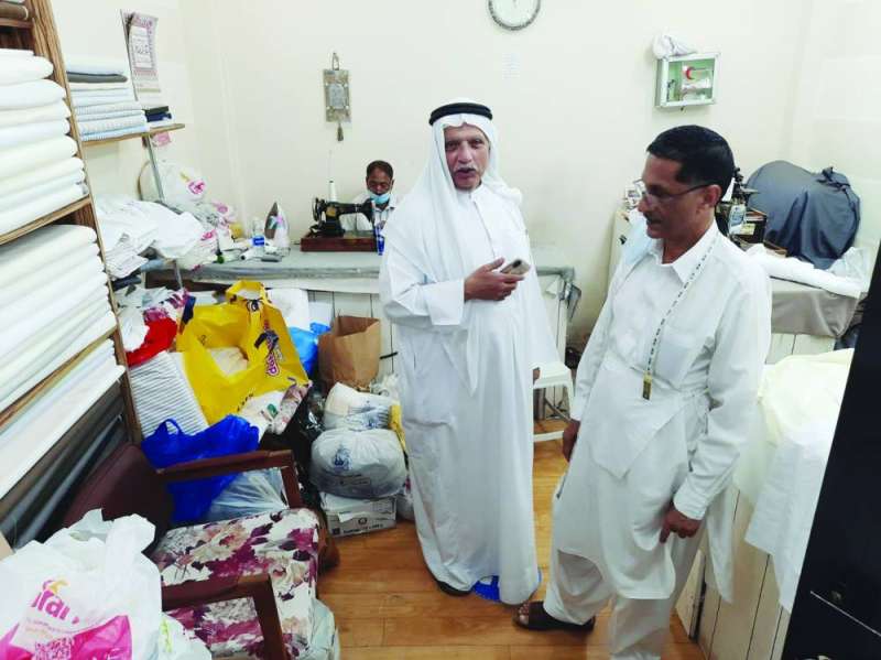 عبدالرشيد وزبونه القديم المطوع