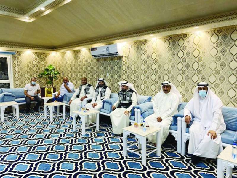 في ضيافة تركي العصيمي قبل بدء الجولة