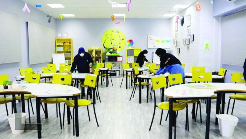 استعدادات «التربية» قائمة في جميع مدارسها