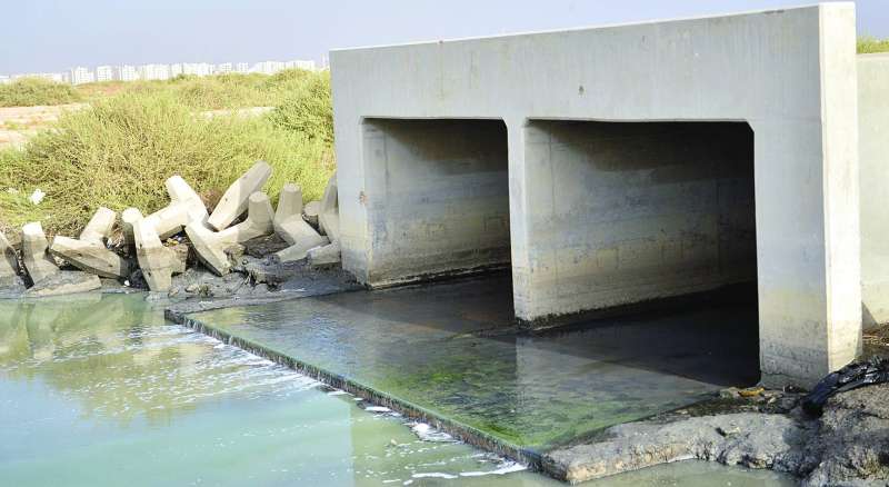 مجرور لصرف المياه الملوثة