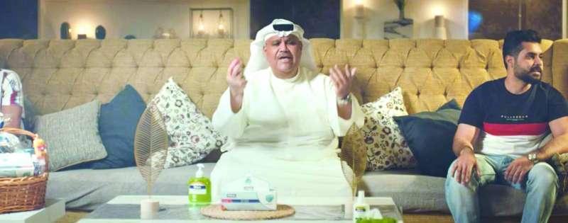 نبيل شعيل في لقطة من الفيديو كليب