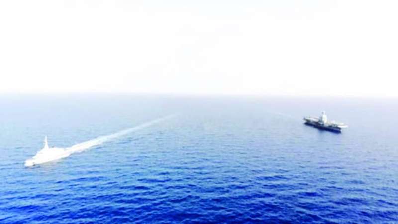 فرقاطتان تشاركان في التدريب المصري - الفرنسي العابر في البحر المتوسط