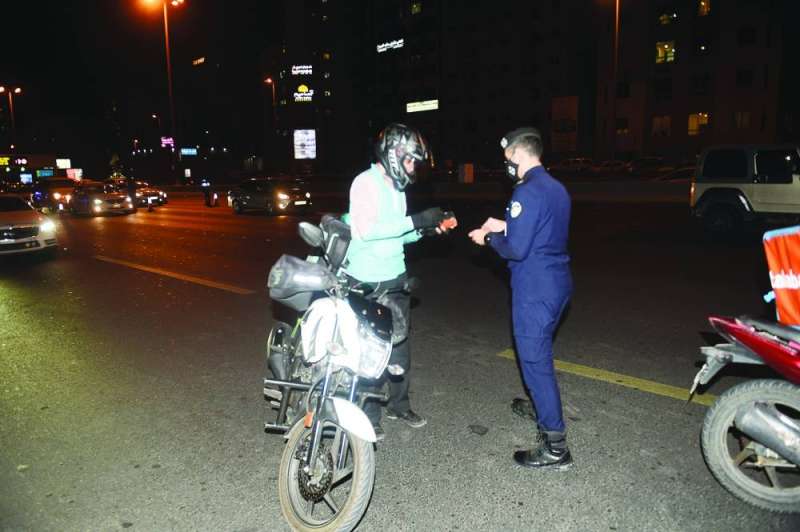 توقيف أحد الدراجين