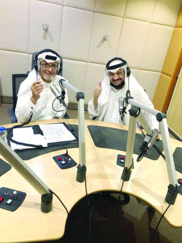 أحمد درويش وعلي حسن في استوديو «ما يطلبه المستمعون»