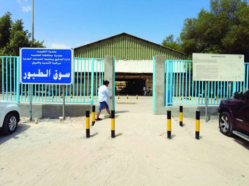 مدخل سوق الطيور