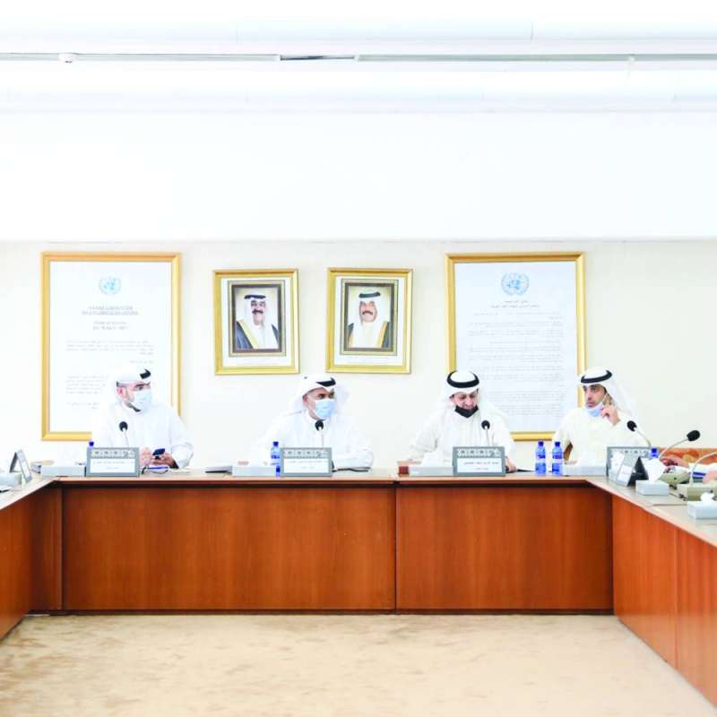 من اجتماع لجنة الخارجية الذي أقر تقرير قانون حظر التطبيع