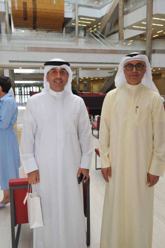 الدكتور محمد زينل مع المهندس على الموسى 