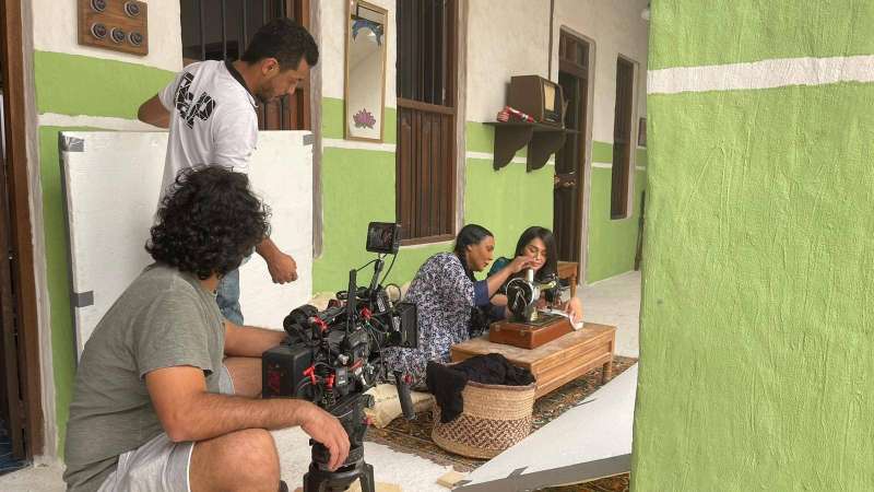 من كواليس «دار غريب» 